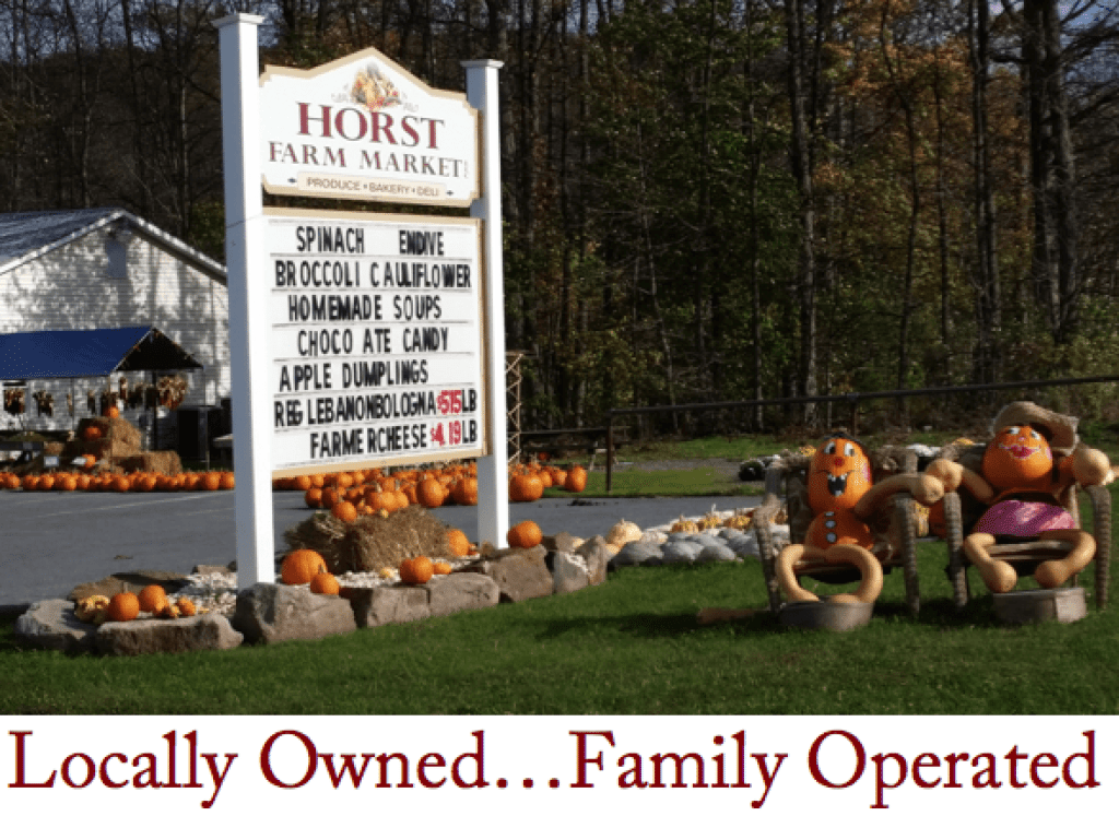 Horst Farm Market East Earl PA Lancaster County local Field-to-Table Produce Market Fare Varieties Field to table homegrown produce