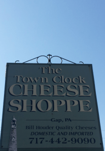 Town Clock Cheese Gap PA